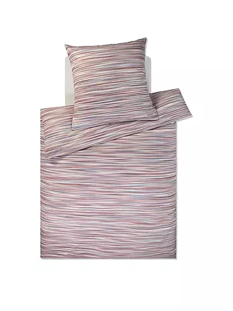 JOOP | Satin Bettwäsche VIVID 70x90cm/140x200cm Blush | 